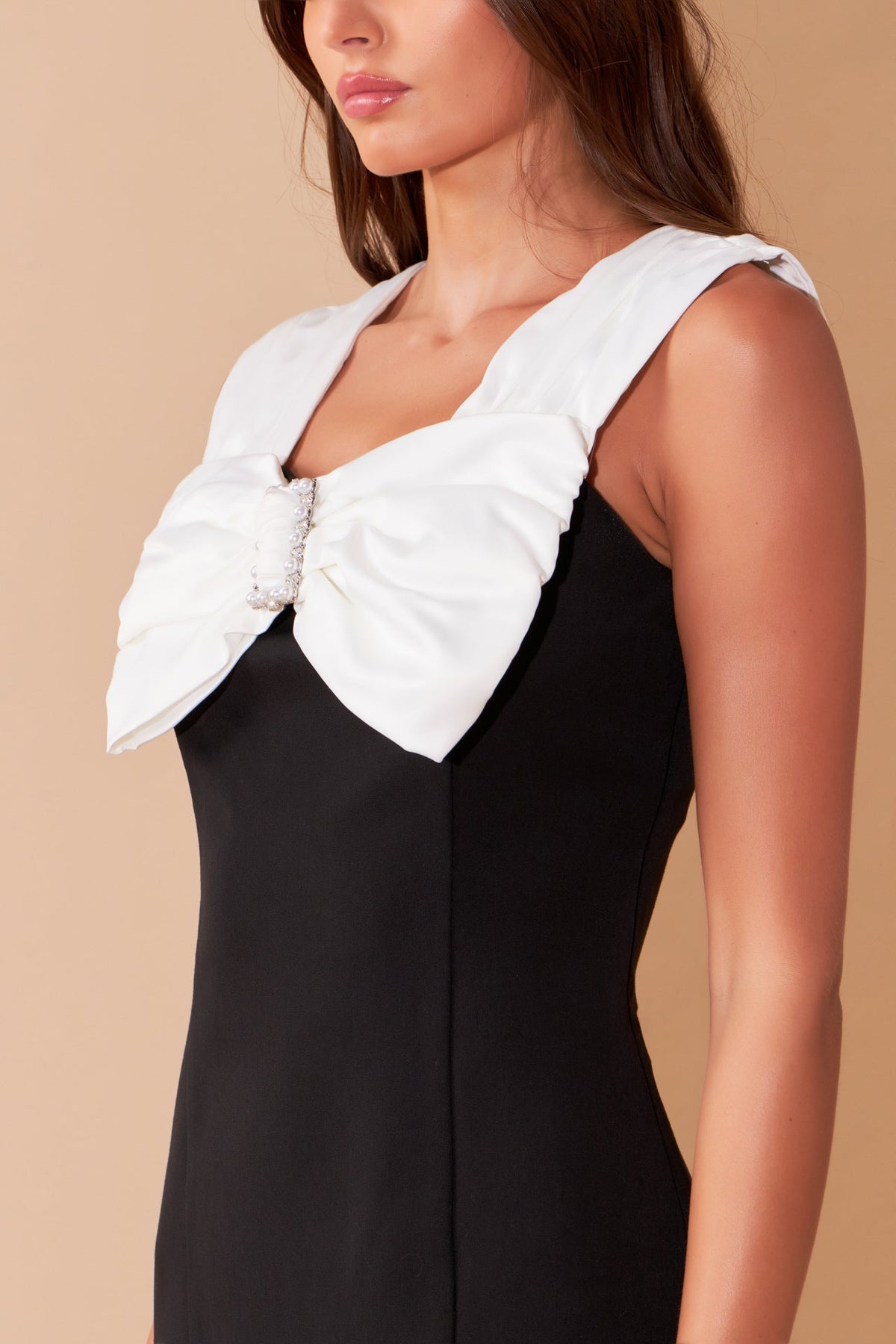ENDLESS ROSE - Bow Mini Dress - DRESSES available at Objectrare