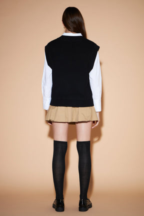 ENGLISH FACTORY - English Factory - Low Waist Pleated Mini Skirt - SKIRTS available at Objectrare