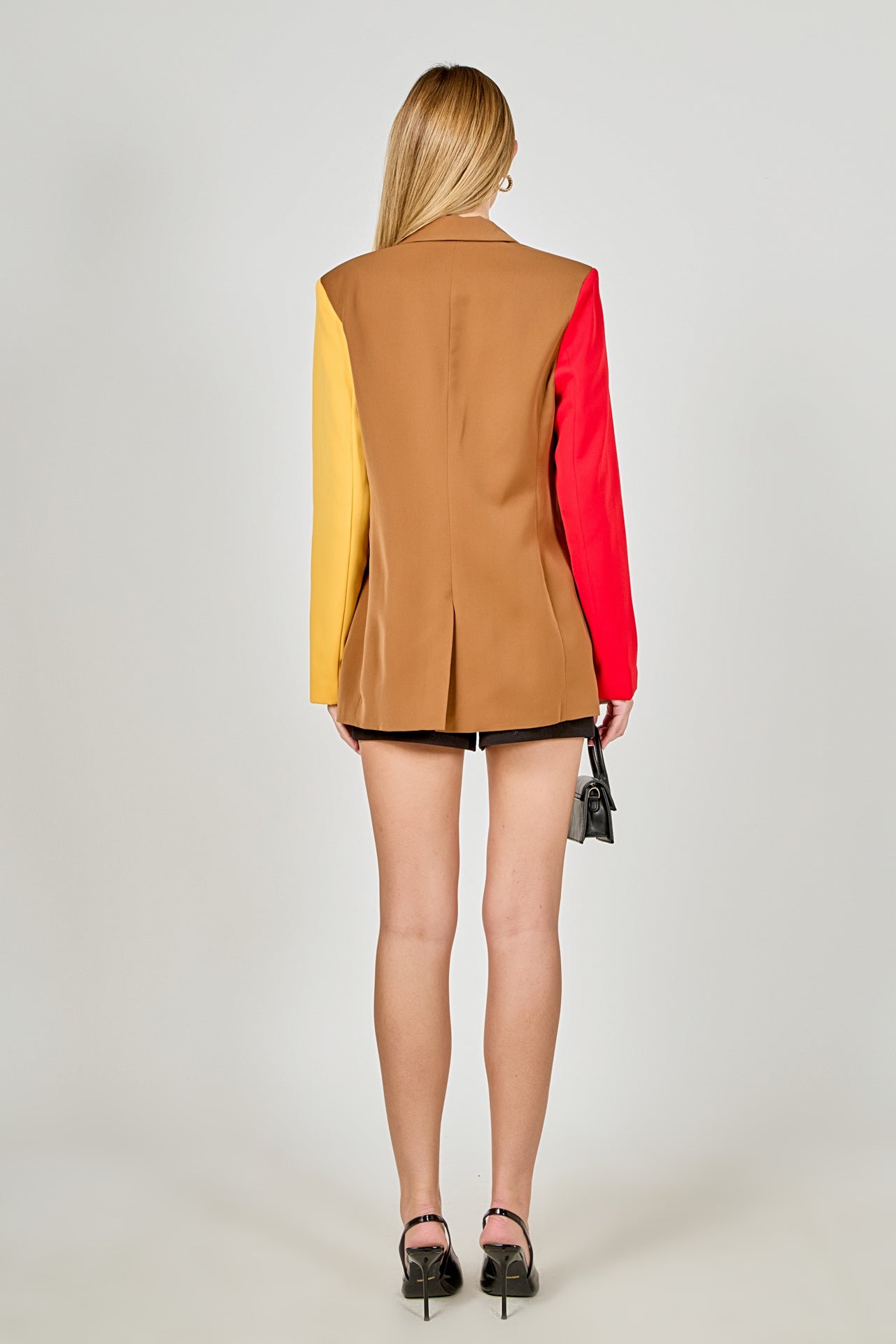 ENDLESS ROSE - Colorblock Blazer - BLAZERS available at Objectrare