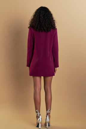 ENDLESS ROSE - Belted Blazer - BLAZERS available at Objectrare