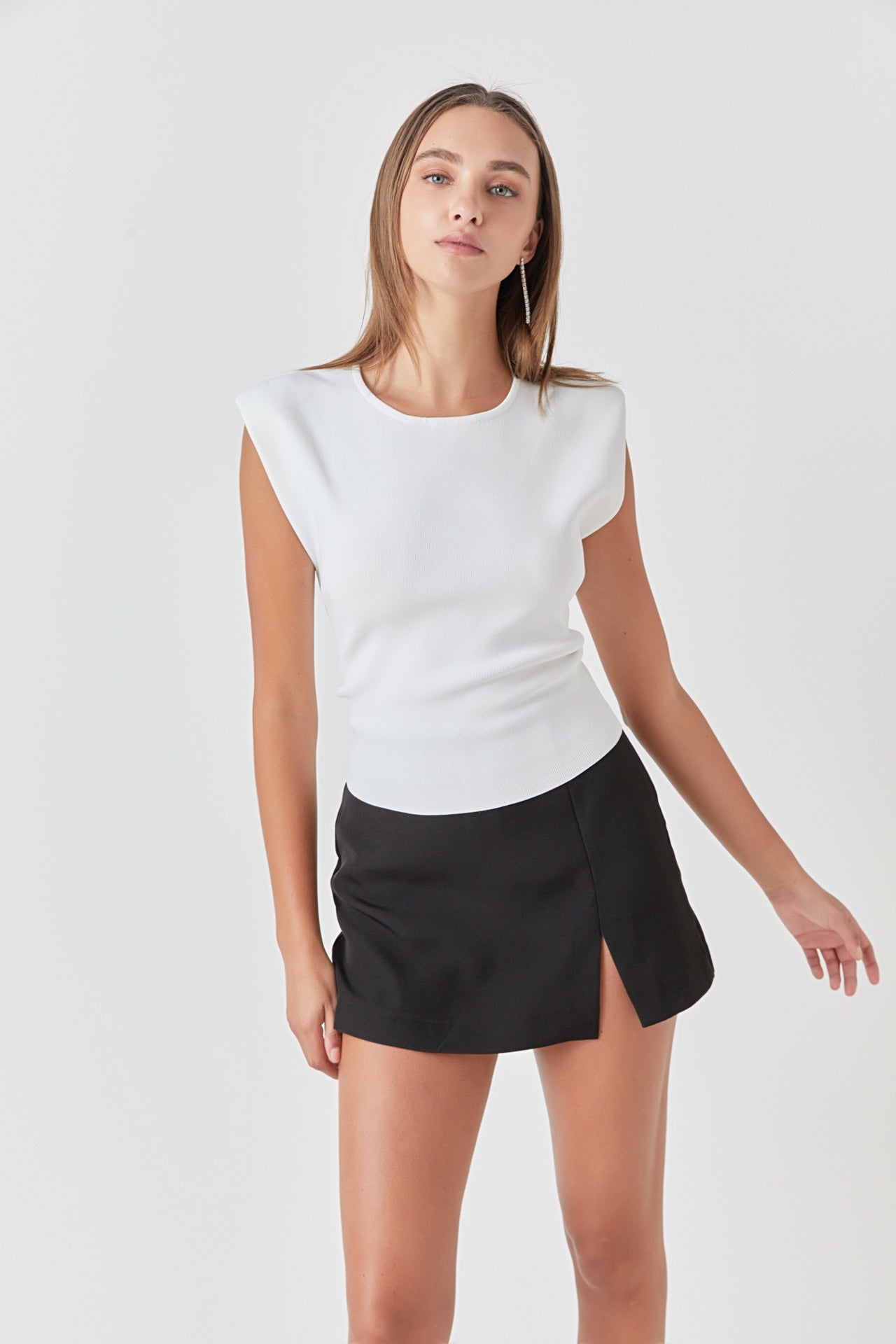 Endless Rose - Slit Detail Skort