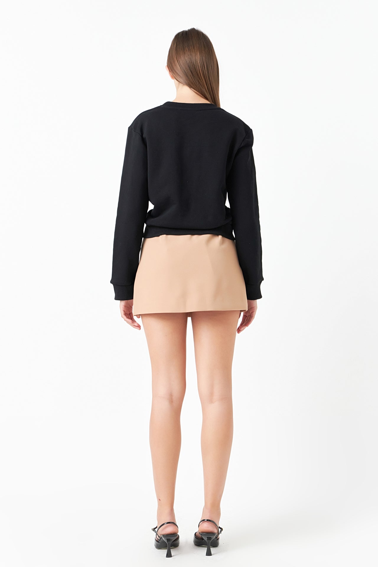 Endless Rose - Slit Detail Skort