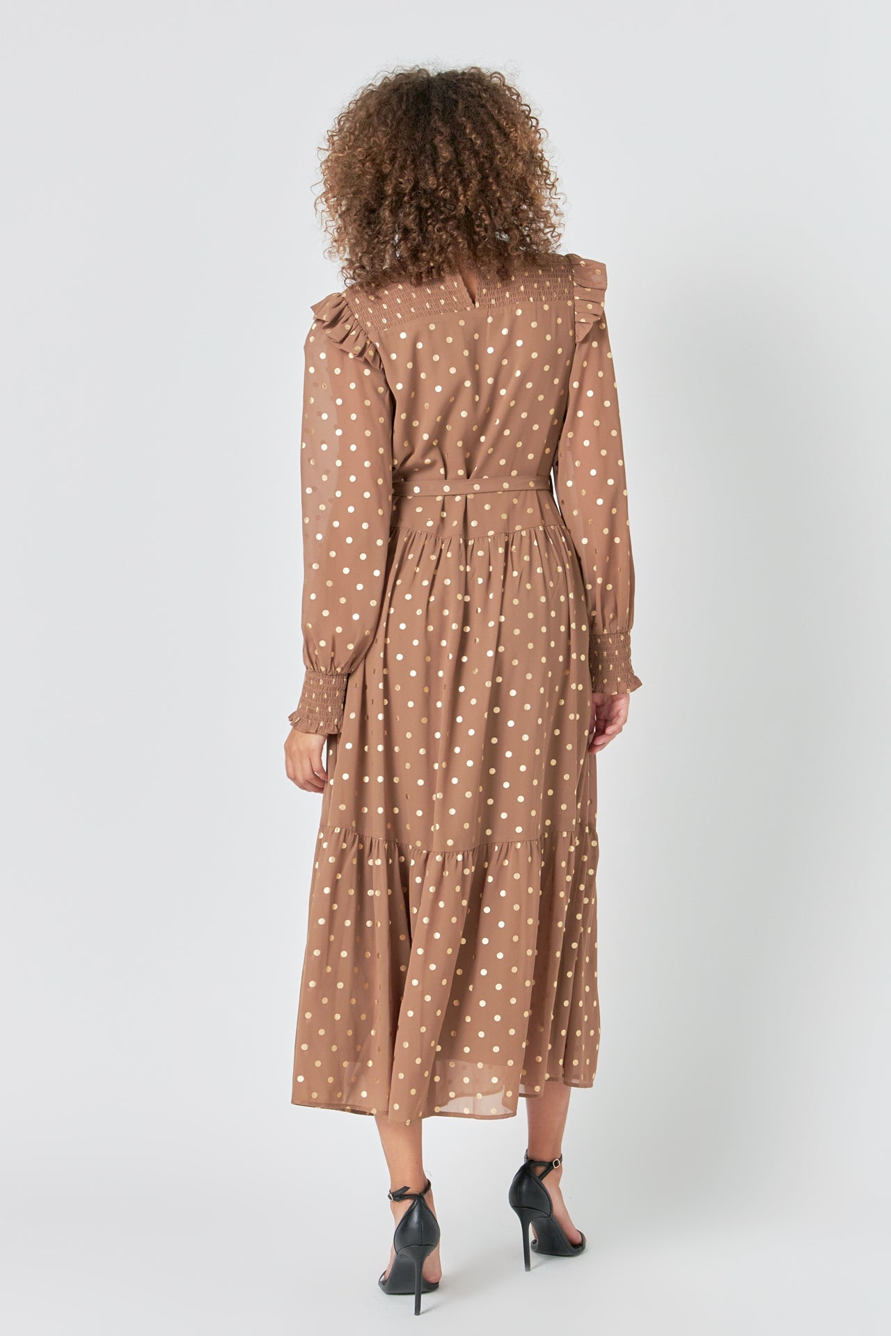 ENDLESS ROSE - Endless Rose - Polka Dot Maxi Dress - DRESSES available at Objectrare