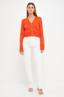 Heart Button Cardigan