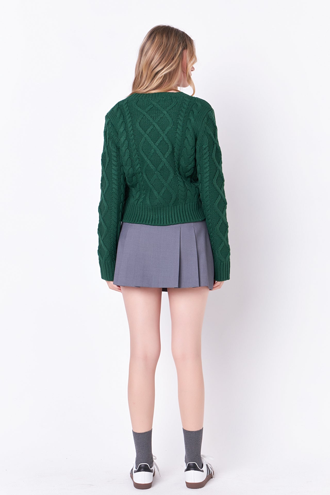 ENGLISH FACTORY - Cable-Knit Sweater - SWEATERS & KNITS available at Objectrare
