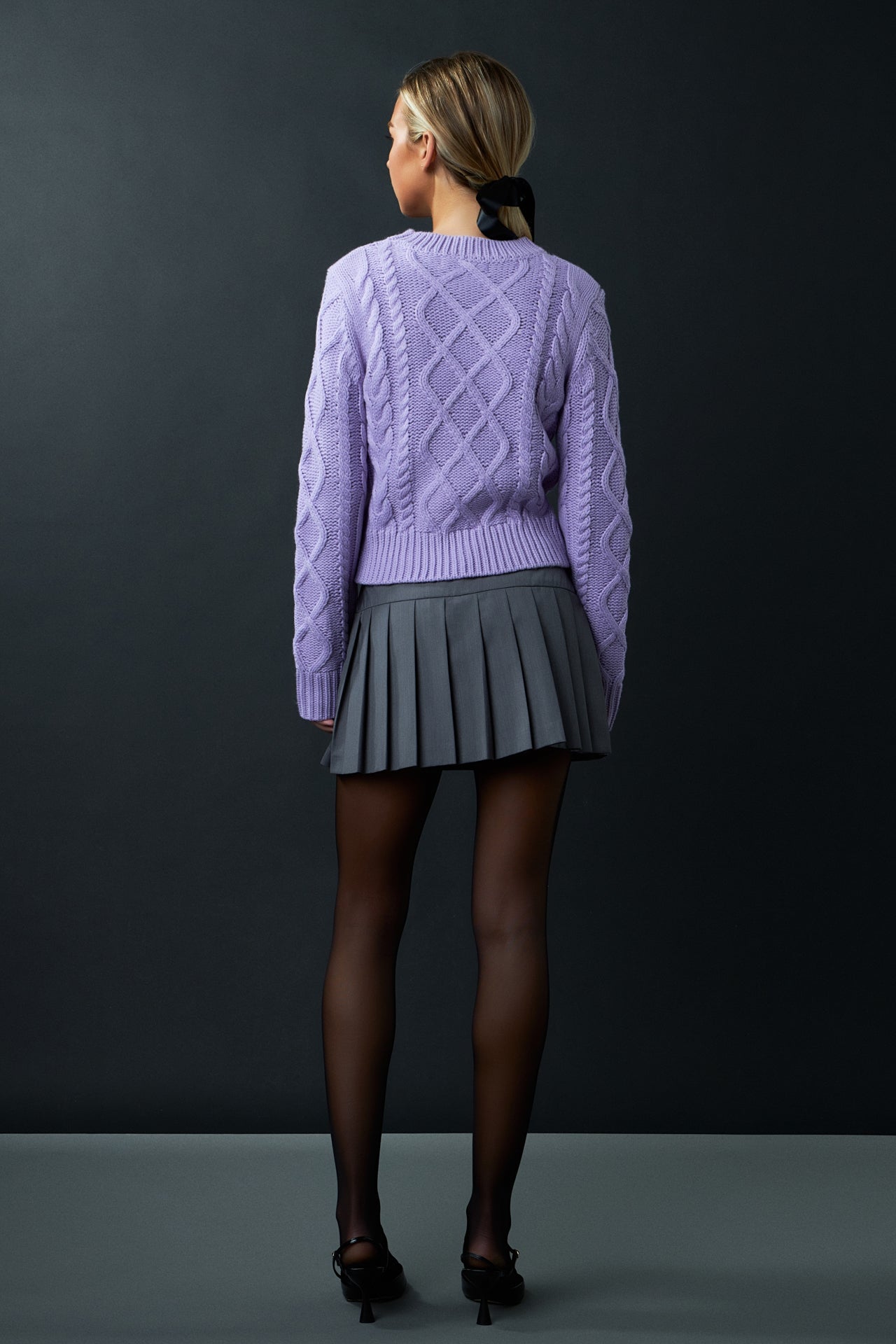 ENGLISH FACTORY - English Factory - Cable-Knit Sweater - SWEATERS & KNITS available at Objectrare