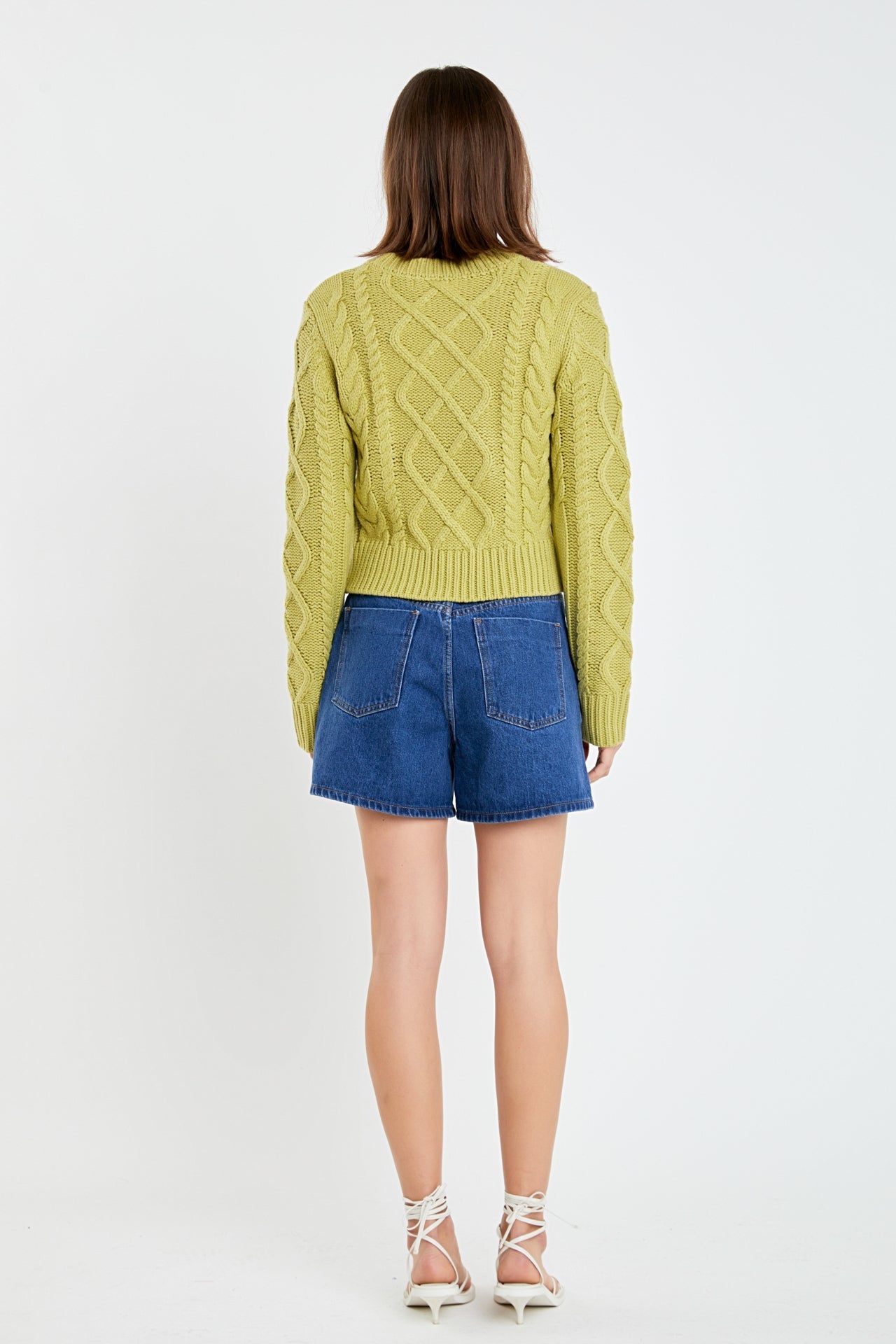 ENGLISH FACTORY - English Factory - Cable-Knit Sweater - SWEATERS & KNITS available at Objectrare