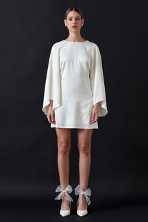 ENDLESS ROSE - Bell-Sleeve Mini Dress - DRESSES available at Objectrare