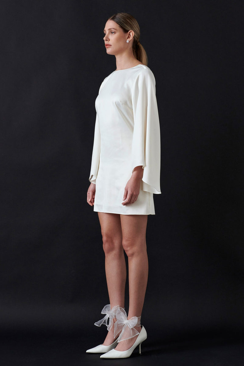 Exotic Flair Satin Mini Dress main image 0