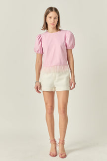 Feather Edge Top