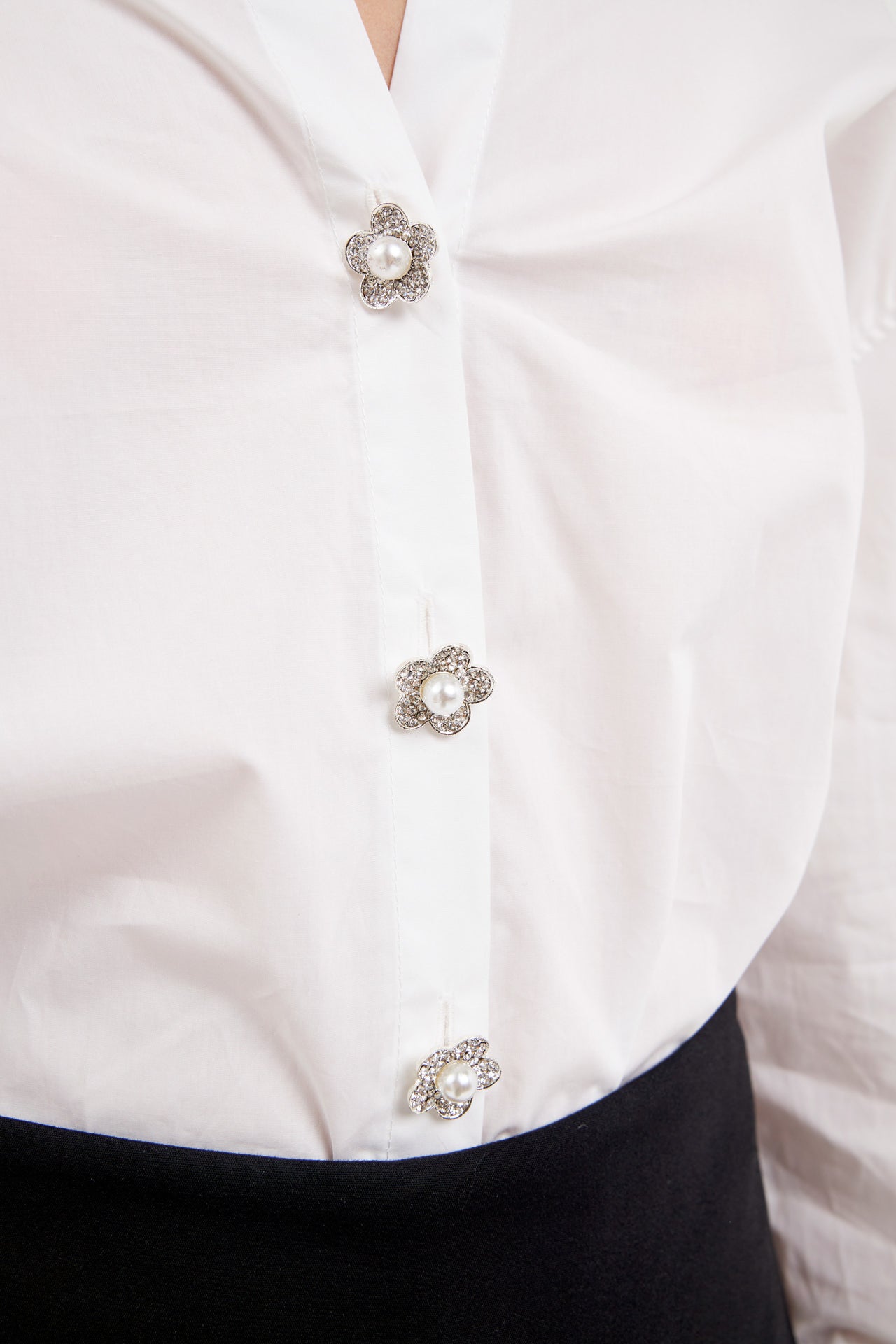 ENGLISH FACTORY - Oversized Collared Shirt - SHIRTS & BLOUSES available at Objectrare