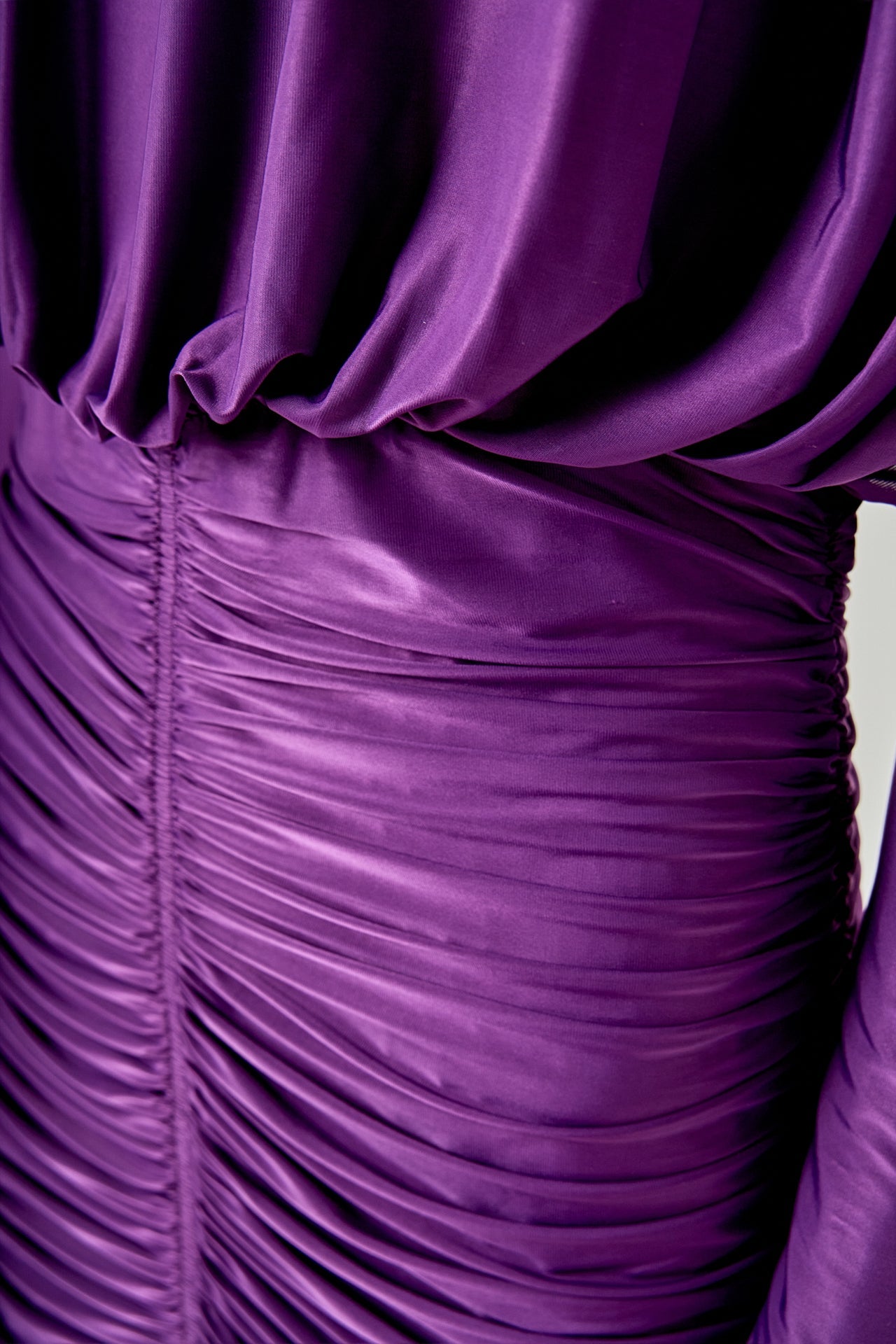 ENDLESS ROSE - Fluid Shoulder Pad Mini Dress - DRESSES available at Objectrare