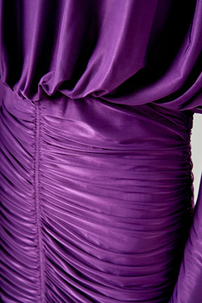 ENDLESS ROSE - Fluid Shoulder Pad Mini Dress - DRESSES available at Objectrare