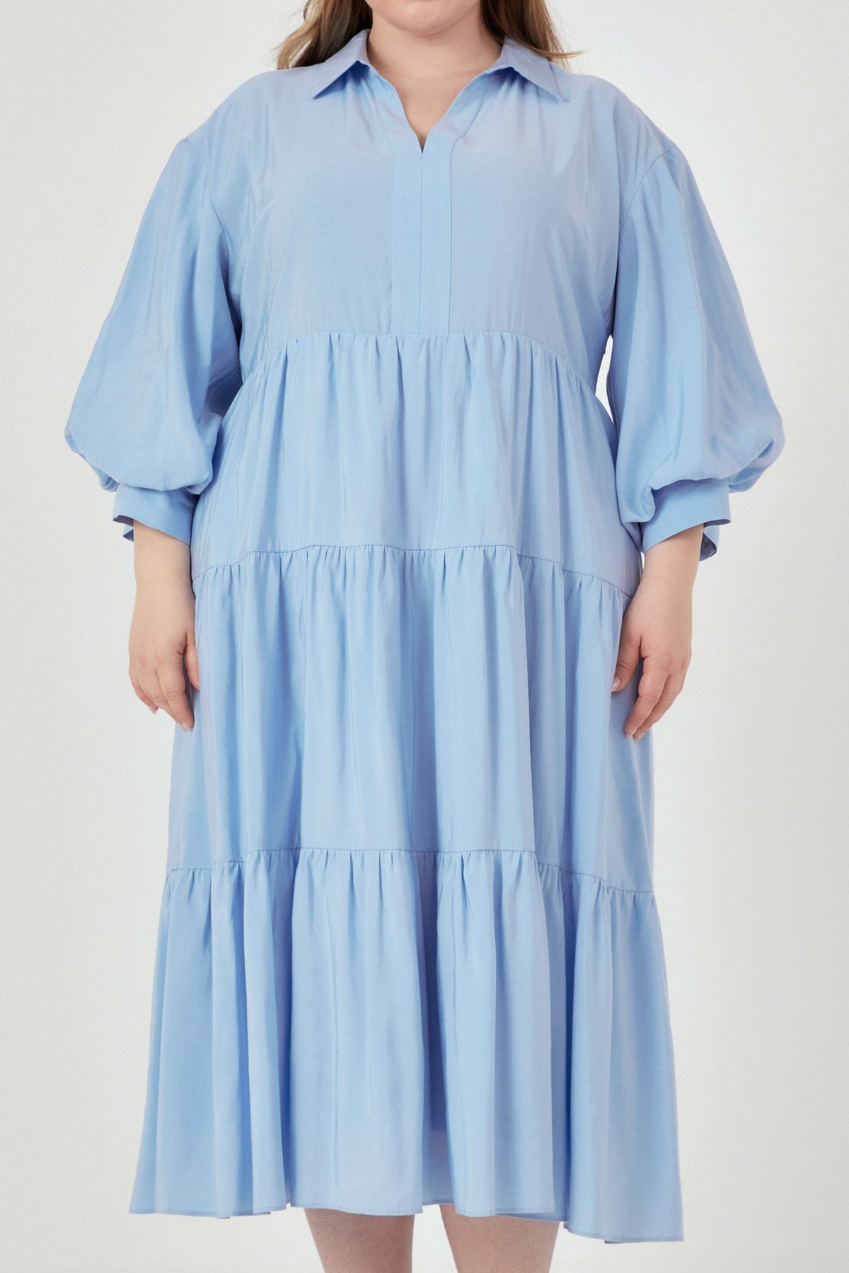 ENGLISH FACTORY - English Factory - Drop Shoulder Midi Dress - DRESSES available at Objectrare