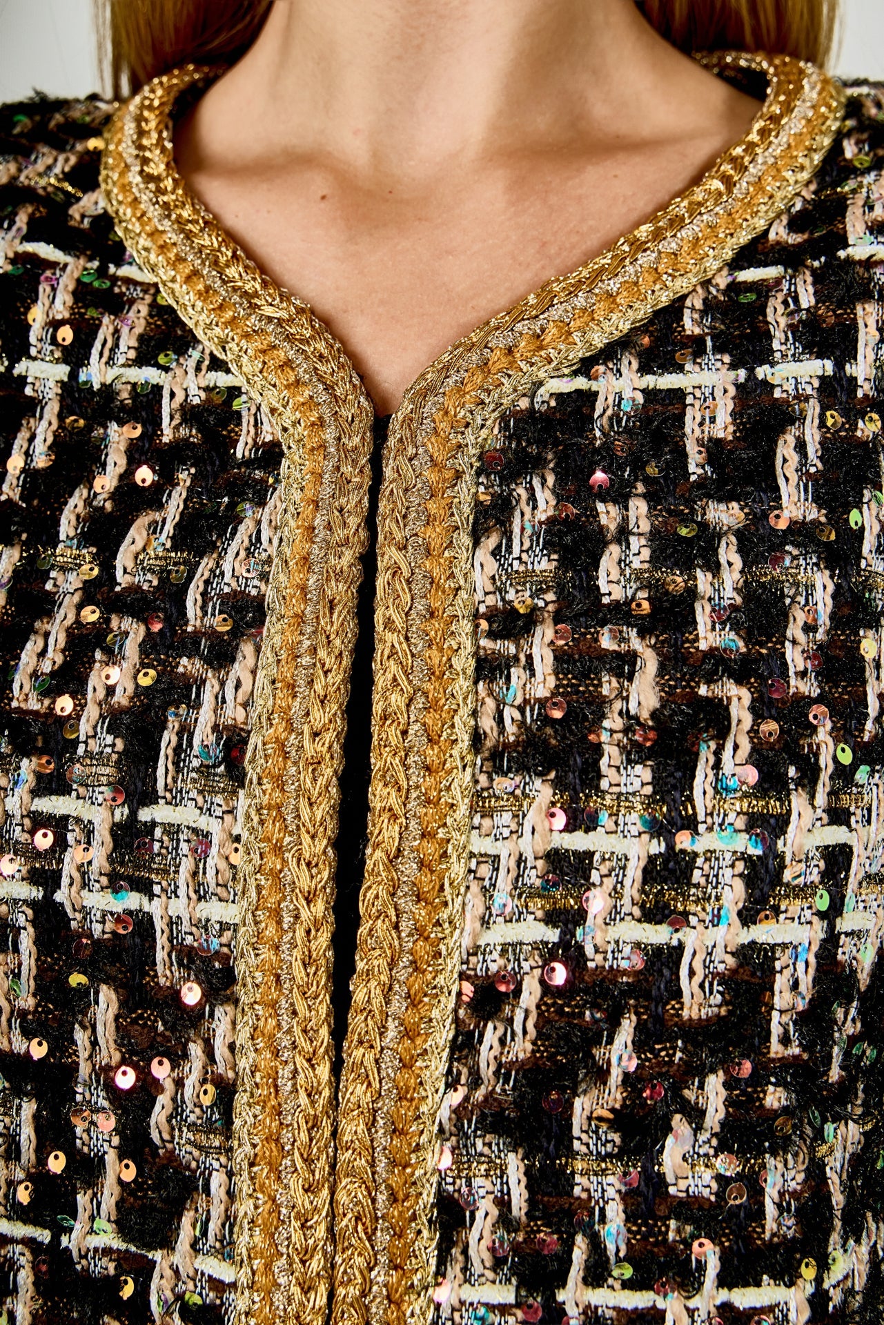 ENDLESS ROSE - Premium Tweed Jacket - JACKETS available at Objectrare