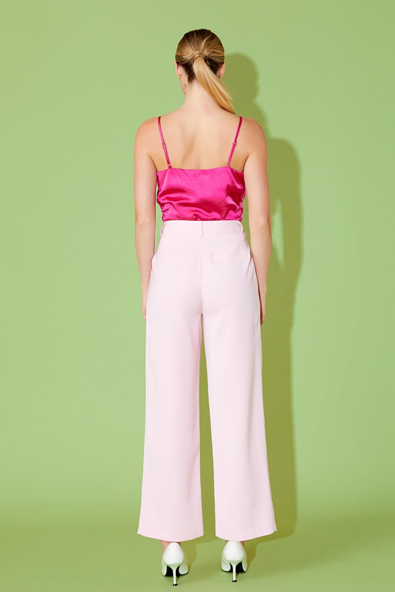 ENDLESS ROSE - Endless Rose - High-Waisted Suit Trousers - PANTS available at Objectrare