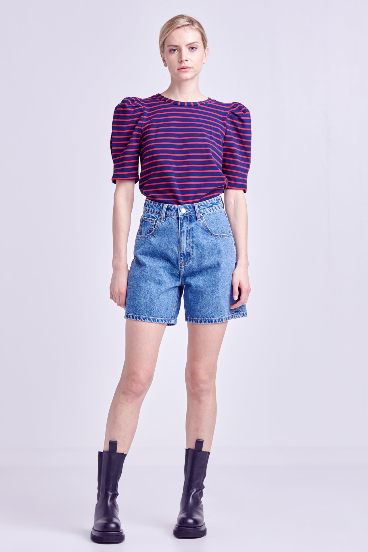 English Factory - Stripe Women Knit Shirt