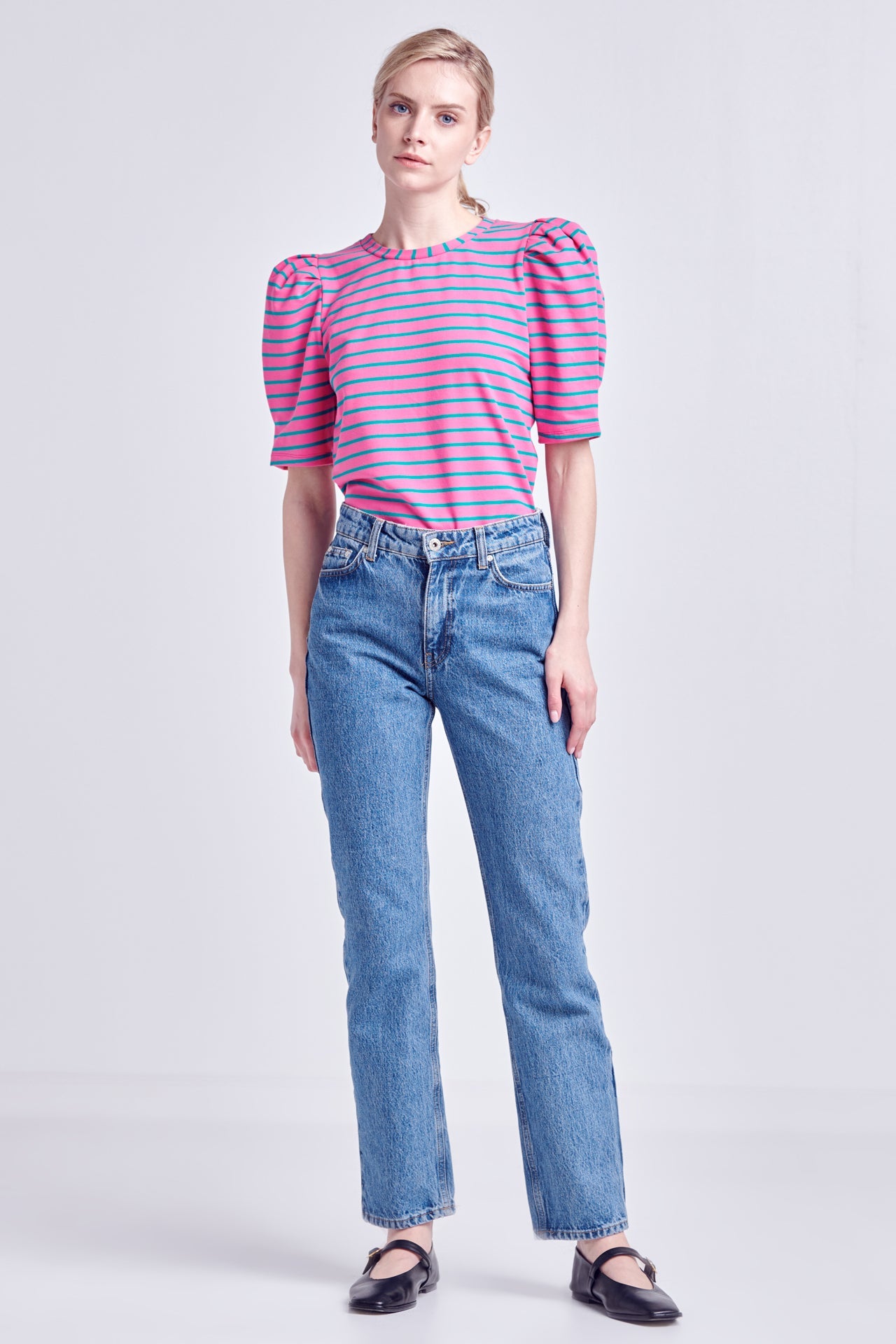 English Factory - Stripe Women Knit Shirt