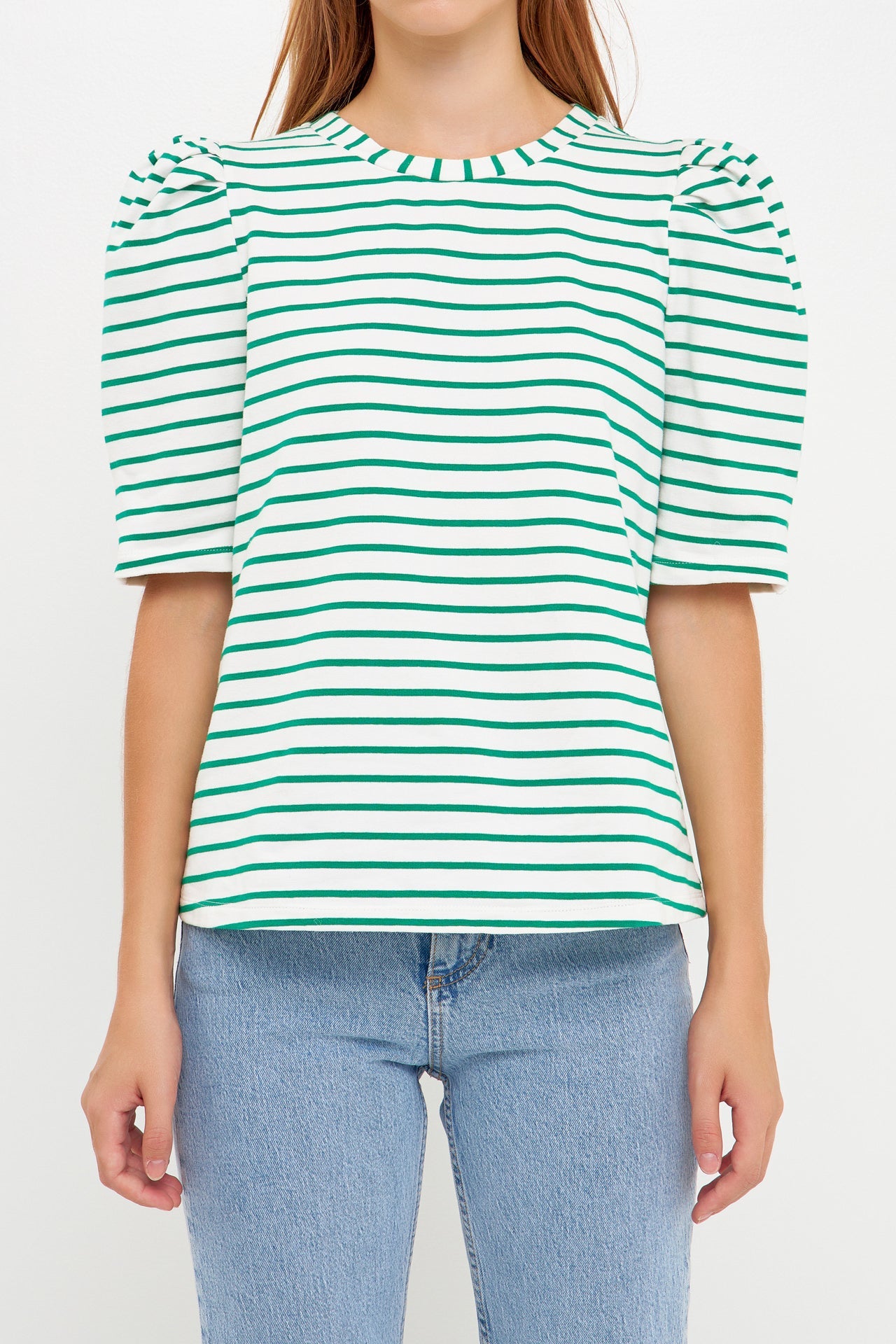 ENGLISH FACTORY - Stripe Women Knit Shirt - TOPS available at Objectrare