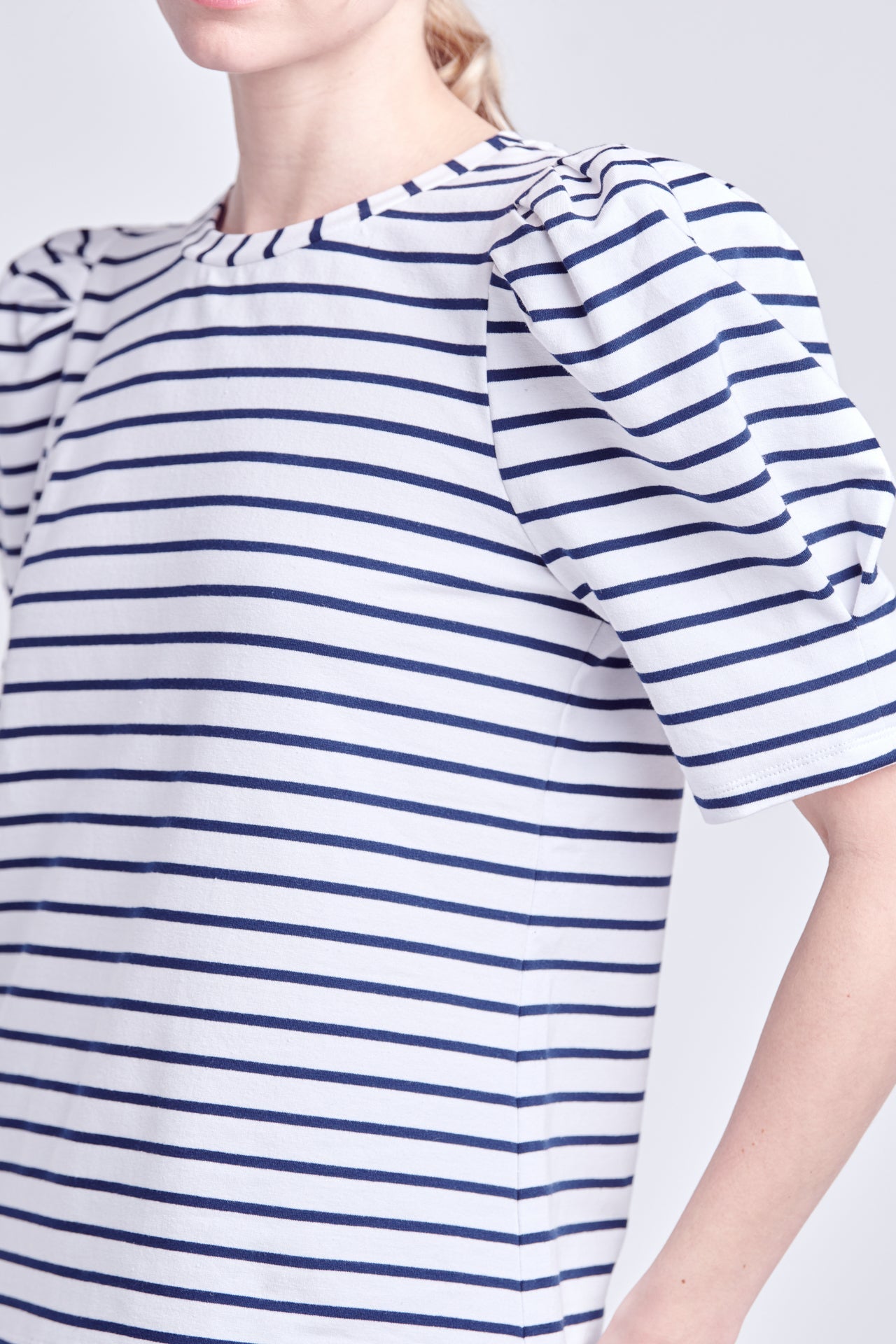 ENGLISH FACTORY - English Factory - Stripe Women Knit Shirt - SHIRTS & BLOUSES available at Objectrare