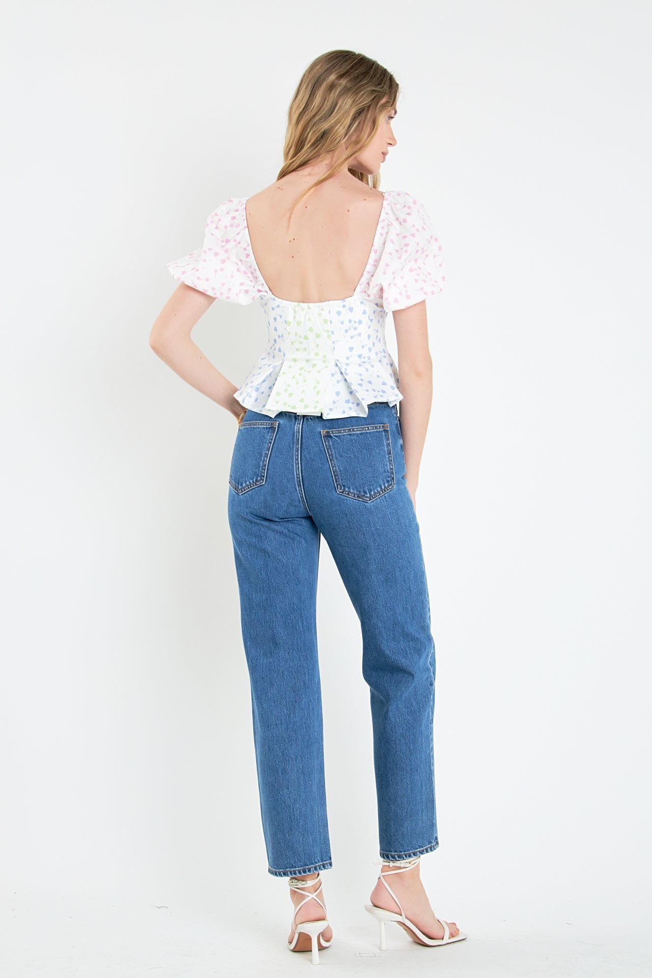 ENGLISH FACTORY - English Factory - Multi Floral Print Top - TOPS available at Objectrare