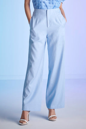 ENGLISH FACTORY - English Factory - Linen Blend Pants - PANTS available at Objectrare