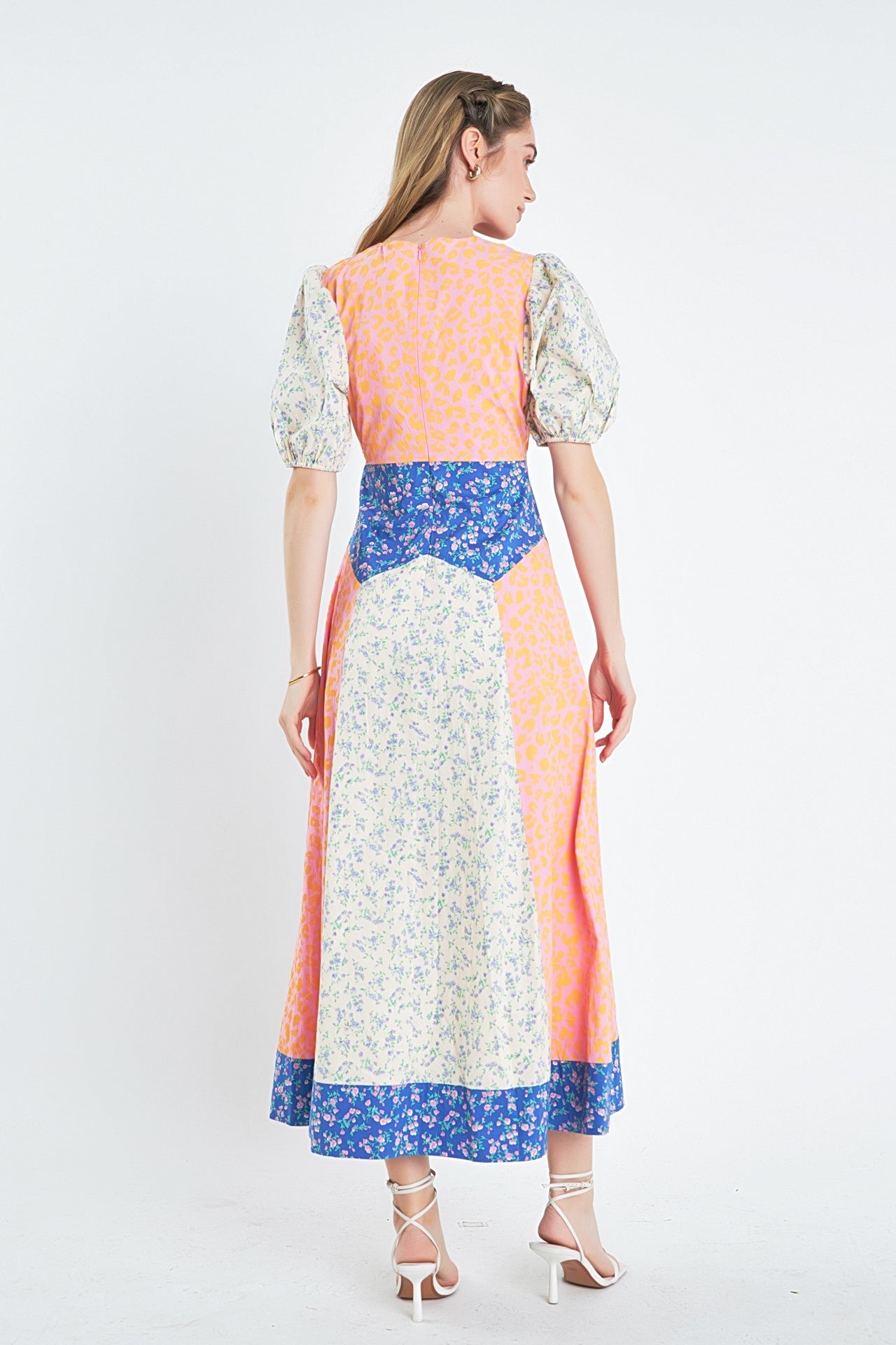 ENGLISH FACTORY - Mixed Print Maxi Dress - DRESSES available at Objectrare