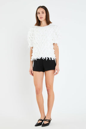 ENGLISH FACTORY - Low-rise Shorts - SHORTS available at Objectrare