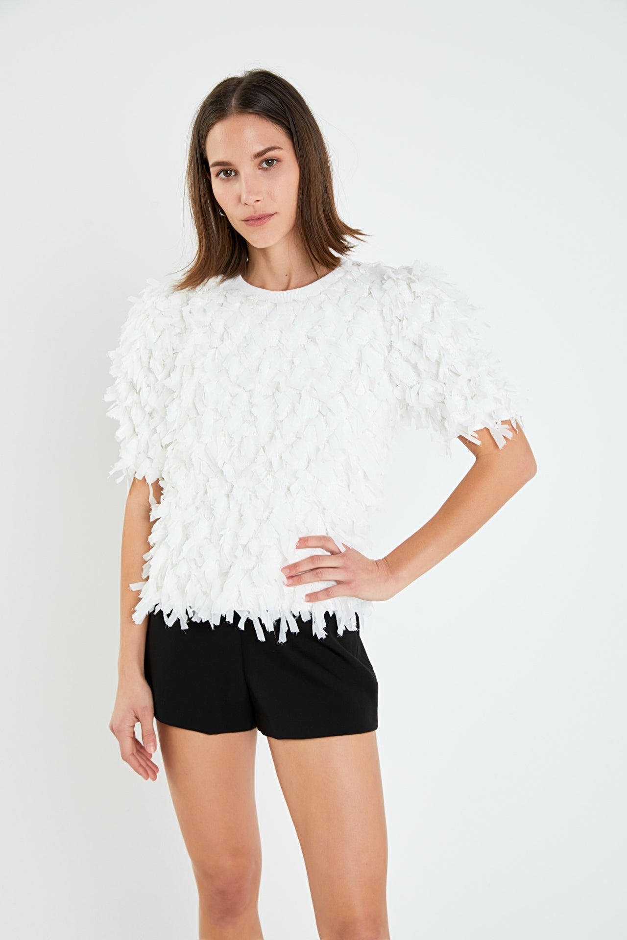 ENGLISH FACTORY - Low-rise Shorts - SHORTS available at Objectrare