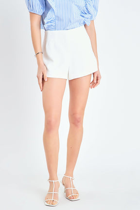 ENGLISH FACTORY - Low-rise Shorts - SHORTS available at Objectrare