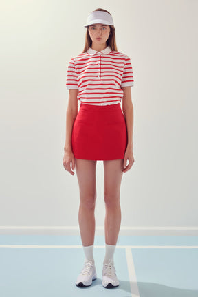 ENGLISH FACTORY - Sportswear Knit Polo Shirt - TOPS available at Objectrare