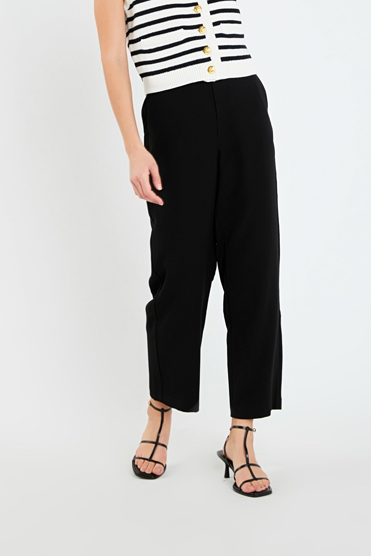 ENGLISH FACTORY - English Factory - Stretched Ankle Pants - PANTS available at Objectrare