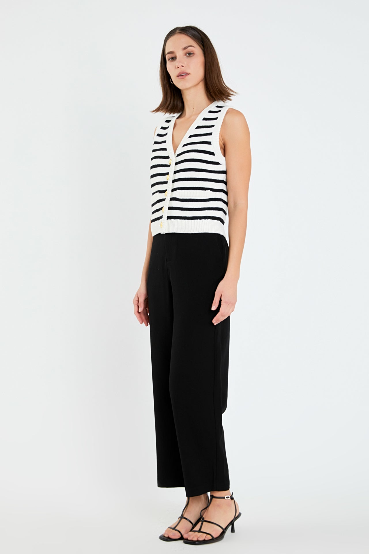 ENGLISH FACTORY - Stretched Ankle Pants - PANTS available at Objectrare