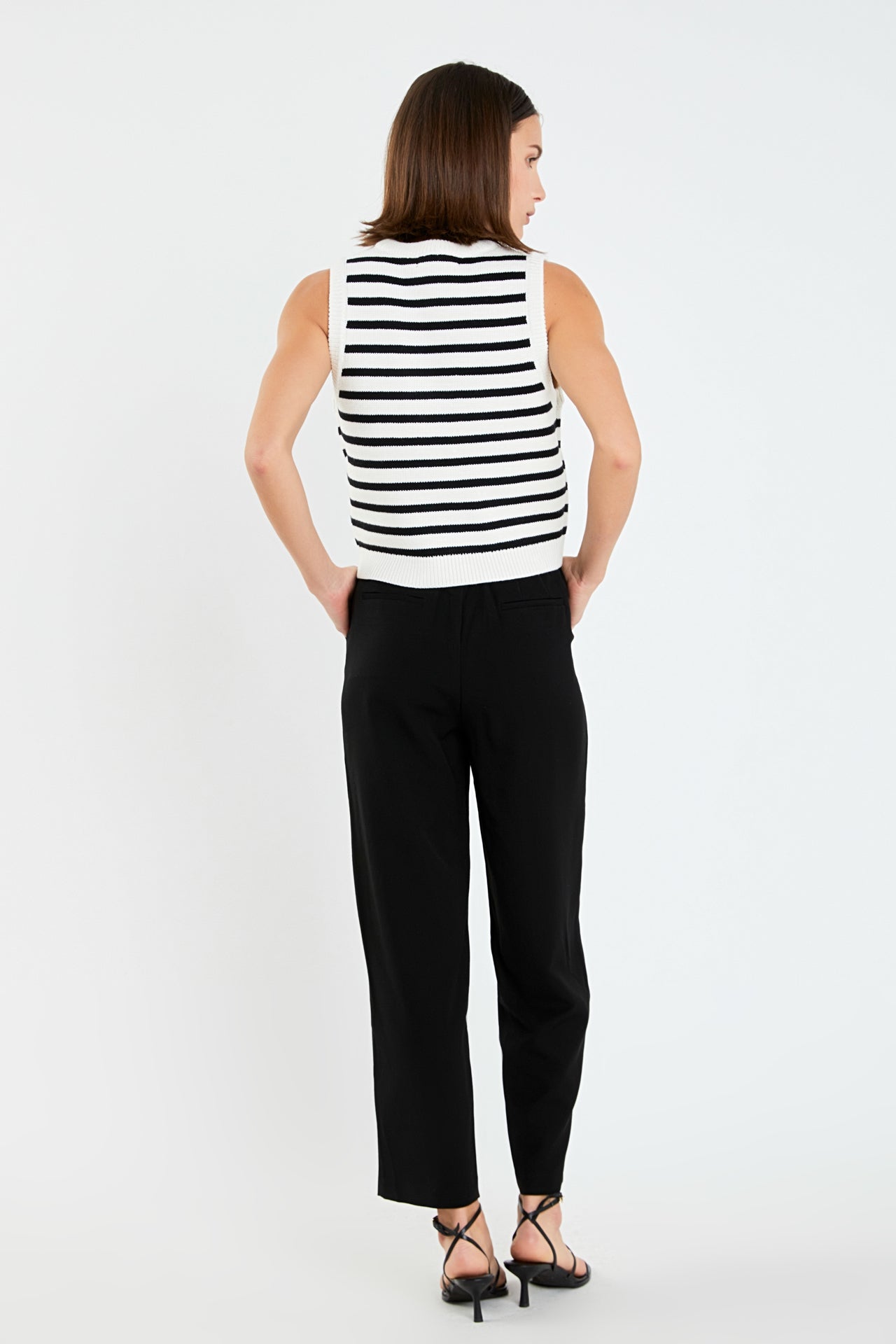 ENGLISH FACTORY - Stretched Ankle Pants - PANTS available at Objectrare