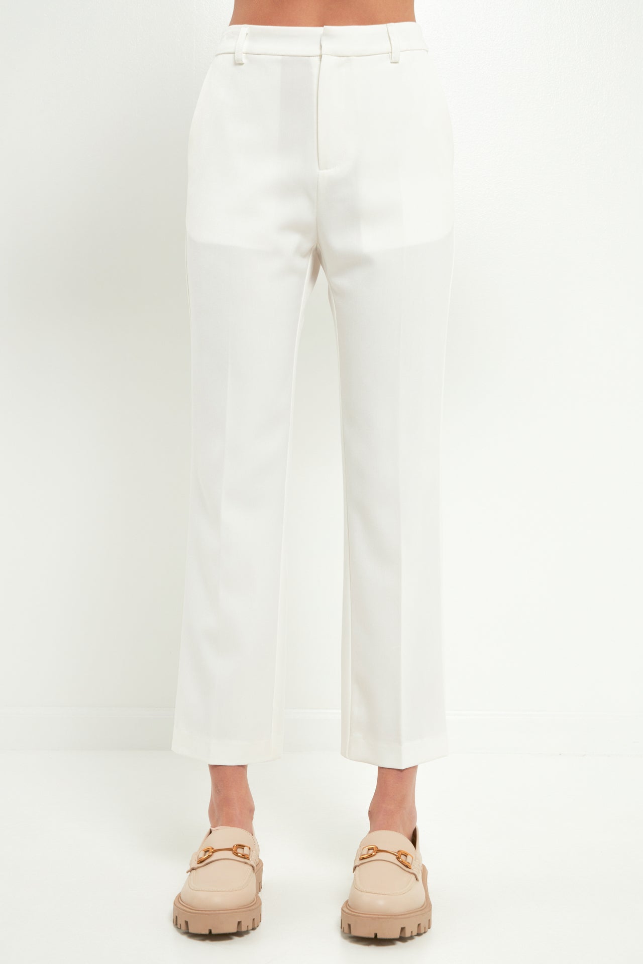 ENGLISH FACTORY - Stretched Ankle Pants - PANTS available at Objectrare