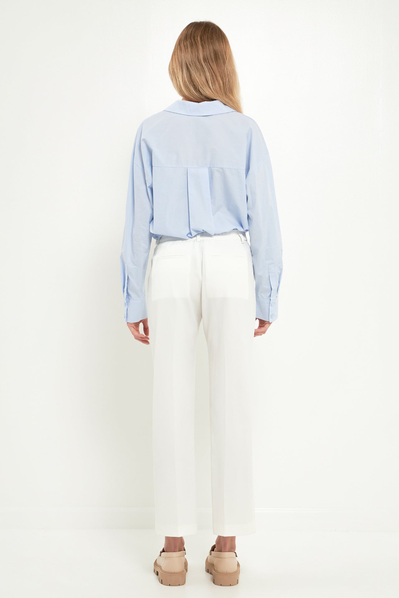 ENGLISH FACTORY - Stretched Ankle Pants - PANTS available at Objectrare