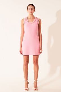 ENDLESS ROSE - Chain Detail Knit Mini Dress - DRESSES available at Objectrare