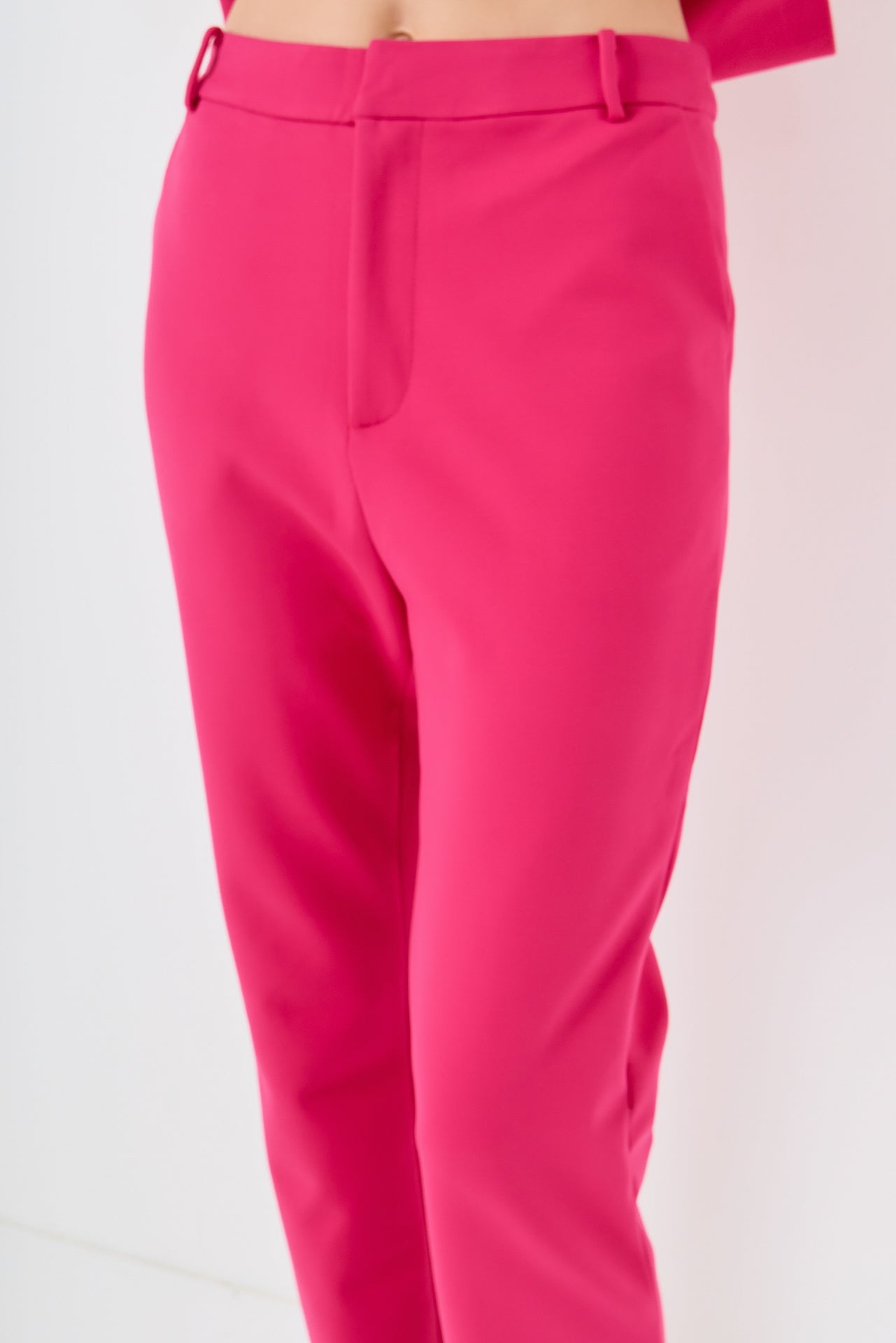 ENGLISH FACTORY - High-waist Knit Pants - PANTS available at Objectrare
