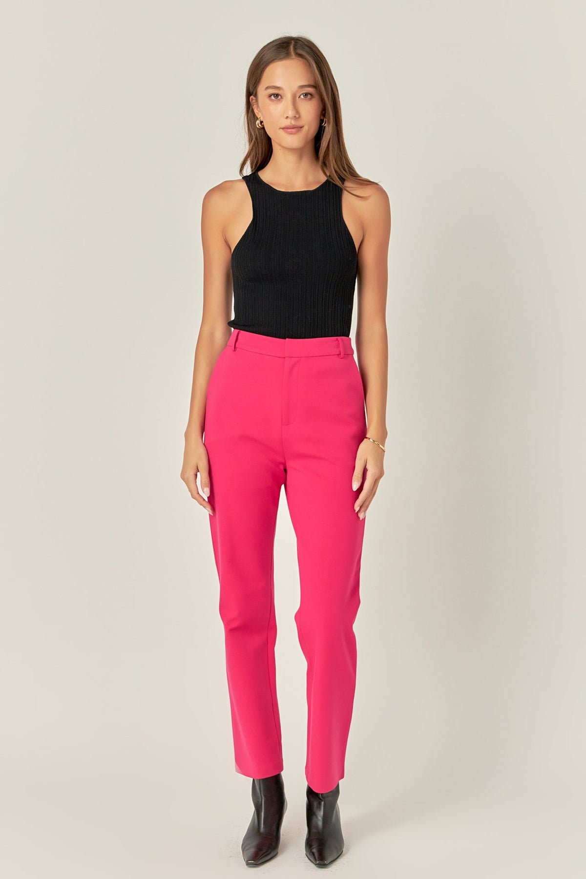 ENGLISH FACTORY - English Factory - High-waist Knit Pants - PANTS available at Objectrare