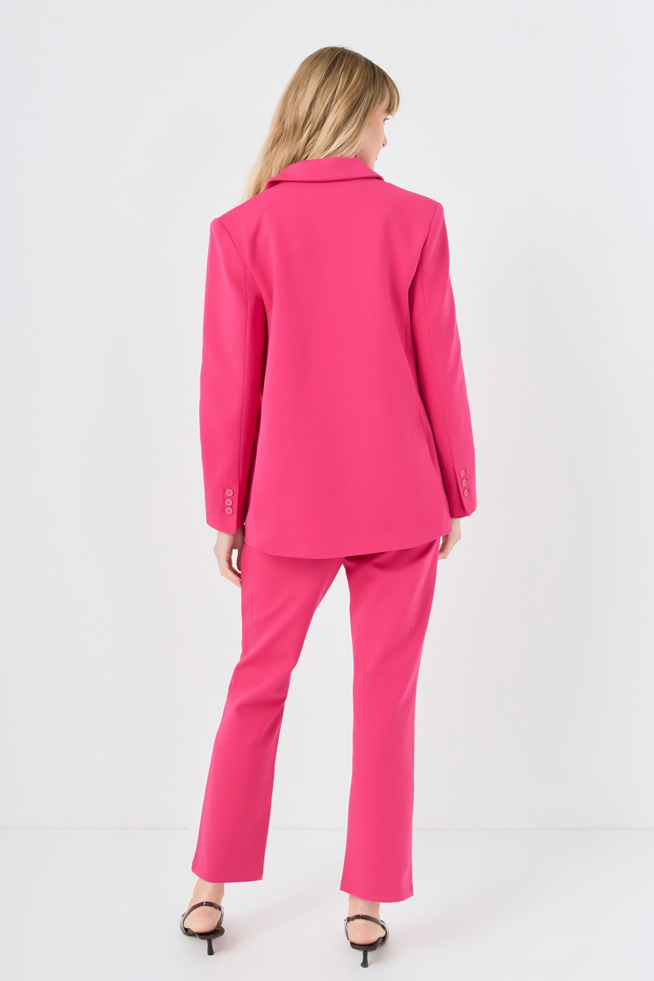 ENGLISH FACTORY - High-waist Knit Pants - PANTS available at Objectrare