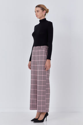 ENDLESS ROSE - Houndstooth Women Pants - PANTS available at Objectrare