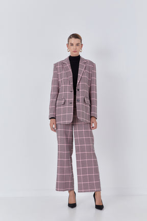 ENDLESS ROSE - Houndstooth Women Pants - PANTS available at Objectrare