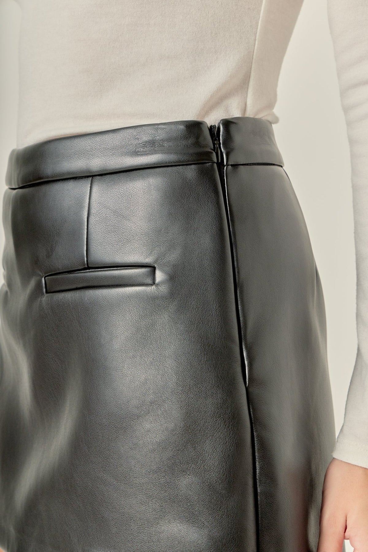 ENGLISH FACTORY - Pu Skorts - SKORTS available at Objectrare