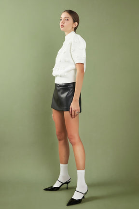 Pu Skorts