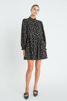 ENGLISH FACTORY - Floral Tiered Mini Dress - DRESSES available at Objectrare