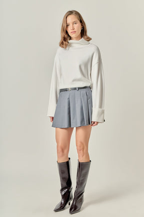 ENGLISH FACTORY - Turtle Neck Sweater - SWEATERS & KNITS available at Objectrare