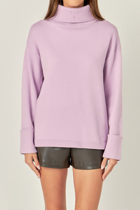 ENGLISH FACTORY - Turtle Neck Sweater - SWEATERS & KNITS available at Objectrare