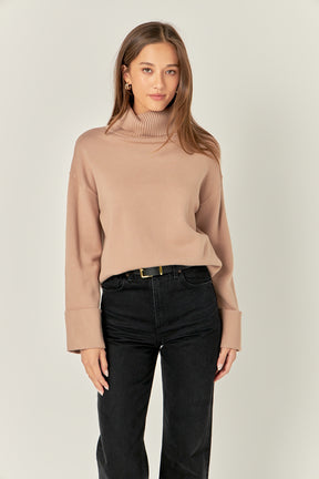 ENGLISH FACTORY - Turtle Neck Sweater - SWEATERS & KNITS available at Objectrare