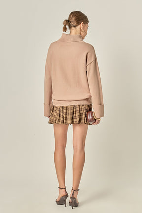 ENGLISH FACTORY - Turtle Neck Sweater - SWEATERS & KNITS available at Objectrare