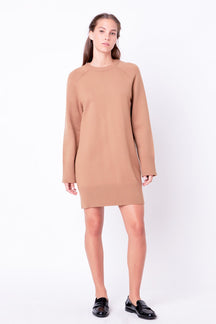 ENGLISH FACTORY - English Factory - Knit Mini Dress - DRESSES available at Objectrare